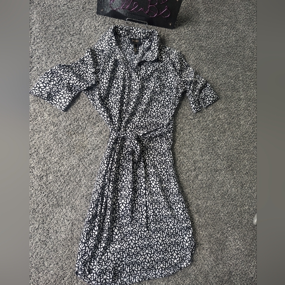 EUC Laundry by Design Midi Dresss with Waistbelt 4